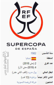 الأكثر تتويج بكأس السوبر - موقع ثمار برس الأكثر تتويج بكأس السوبر - موقع ثمار برس