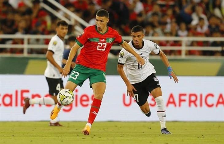 منتخب مصر والمغرب