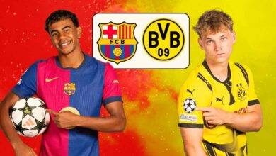 برشلونة وبوروسيا دورتموند