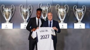 فينيسيوس جونيور ريال مدريد عقد تجديد