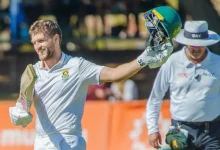 During his innings, Mulder smashed 131 runs in the post-tea session, the seventh-highest by any batter in a session's play, and the highest by a South Africa batter. Mulder's 264* came off just 259 balls, at a strike rate of 101.93. So far, it is among the five 250-plus individual scores to have come at a strike rate of over 100. 465 for 4 - South Africa's total was their highest in a day. Their previous highest was 445 in Cape Town against Pakistan in 2003, the same Test where Gibbs had amassed the fastest double-hundred for South Africa. 217 - Mulder added 217 runs off only 185 deliveries for the fourth wicket with Lhuan-dre Pretorius. It is the second-highest fourth-wicket stand for South Africa away from home. It fell just short of their highest away partnership for the fourth wicket of 219 by Jacques Kallis and Ashwell Prince at the SCG in 2006. The stand between Mulder and Pretorius is also the only 200-plus stand in Tests with a run rate of over seven per over (complete data of balls in partnership available since 1998).