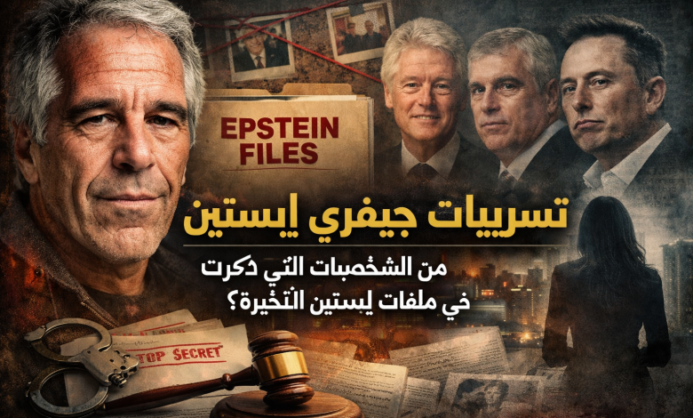 انشاء صورة تسريبات جيفري إبستين: من الشخصيات التي ذكرت في ملفات إبستين الأخيرة؟