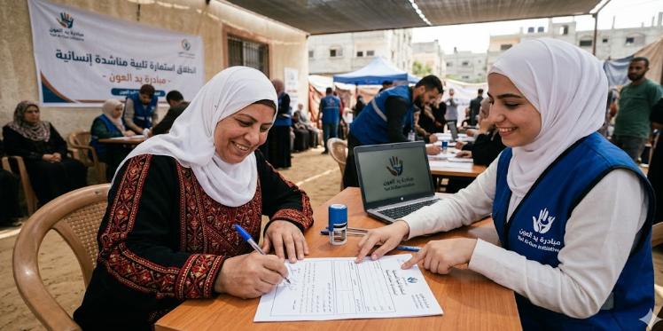 إطلاق استمارة تلبية مناشدة إنسانية 2026 ضمن مبادرة يد العون – سجل الآن