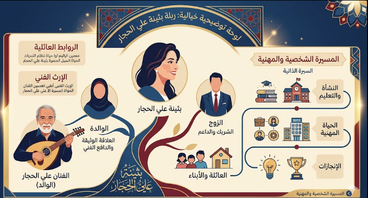 بثينة علي الحجار ويكيبيديا: من هي؟