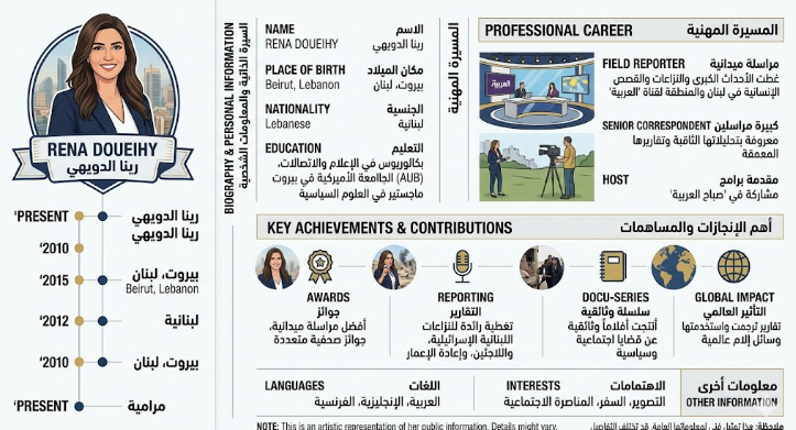 من هي رينا الدويهي السيرة الذاتية الكاملة ويكيبيديا واهم المعلومات