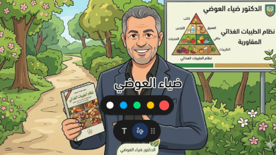 من هو الدكتور ضياء العوضي صاحب نظام الطيبات الغذائي - ويكيبيديا