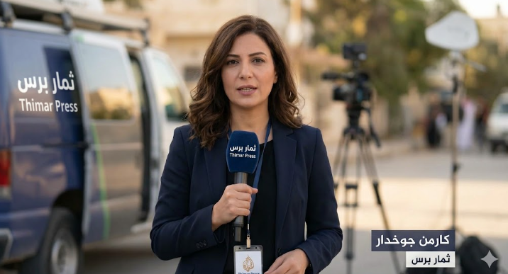 من هي كارمن جوخدار؟ السيرة الذاتية الكاملة لمراسلة قناة الجزيرة