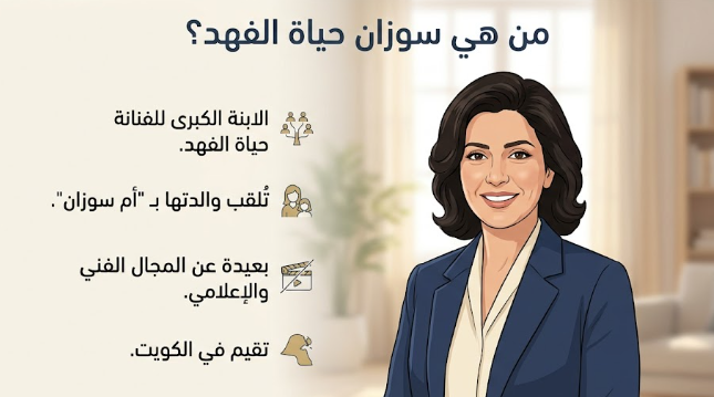 من هي سوزان بنت حياة الفهد السيرة الذاتية الكاملة ويكيبيديا وابرز المعلومات