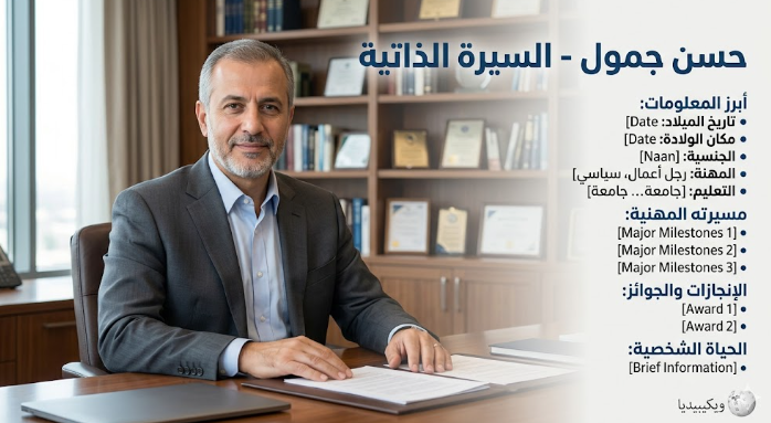 من هو حسن جمول السيرة الذاتية الكاملة ويكيبيديا وأبرز المعلومات