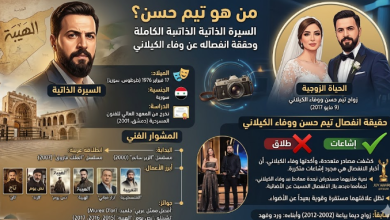 من هو تيم حسن؟ السيرة الذاتية الكاملة وحقيقة انفصال تيم حسن ووفاء الكيلاني
