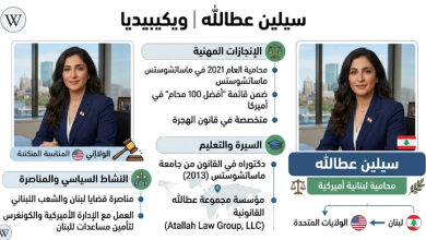 من هي سيلين عطالله ويكيبيديا والسيرة الذاتية الكاملة جنسيتها واصلها