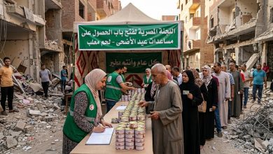 اللجنة المصرية تفتح باب التسجيل للحصول على لحم معلب للأسر المتعففة في غزة 2026