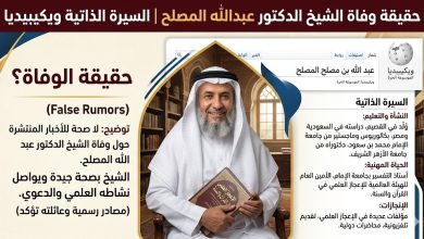 حقيقة وفاة الشيخ الدكتور عبدالله المصلح السيرة الذاتية ويكيبيديا