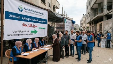 رابط التسجيل في مؤسسة سند للإغاثة والتنمية للحصول على المساعدات الإنسانية في قطاع غزة 2026