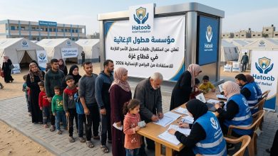 مؤسسة هطول الإغاثية تعلن استقبال طلبات تسجيل الأسر النازحة في قطاع غزة للاستفادة من البرامج الإنسانية 2026